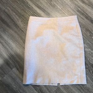 Tan JCrew Pencil Skirt- Size 6